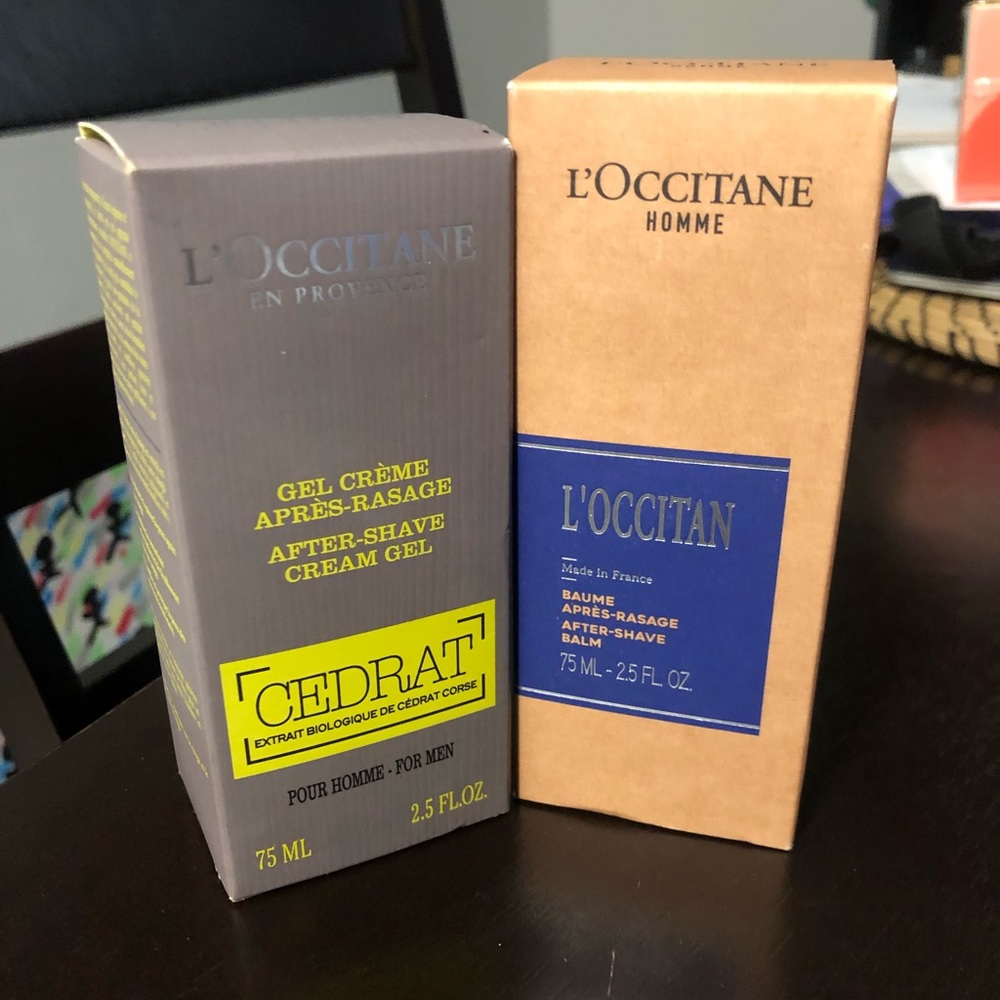 2 pc set After-Shave Cream Balm and Gel